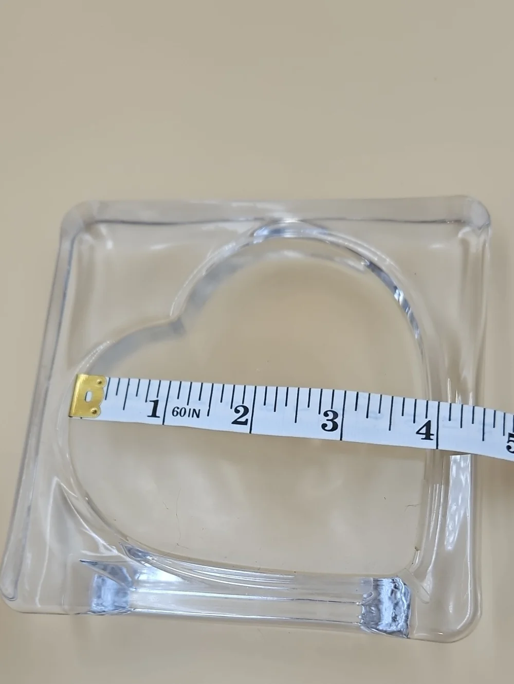 Glass Picture Frame - Heart